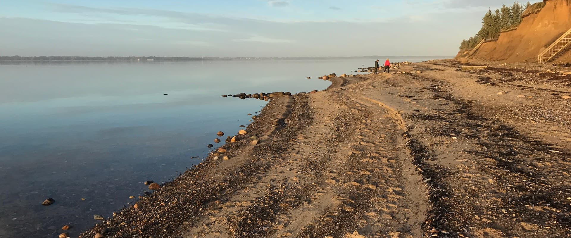 Kystlinje ved Knud Strand